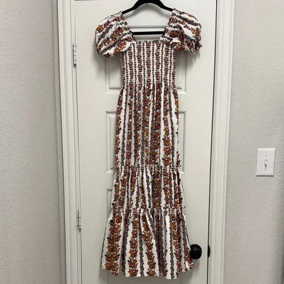 O.P.T Floral Puff Sleeve Maxi Dress - Picture 9 of 9